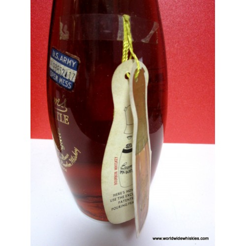 Jim Beam Beams PIN BOTTLE 4/5 Quartz 86 Proof Boxed